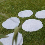 Akmens pėdos "Silver-grey" 30-40 cm, vnt.