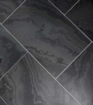 Skalūno plytelės Monte Black &scaron;lifuotos 30x60x1cm, (1vnt=0,18m2)