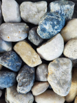 Jūriniai gludinti dekoratyviniai akmenukai 16/32 1000kg