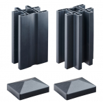 Plastikinės pakeltos lysvės sujungimo komplektas