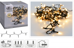 LED girlianda AX8401060, 480 LED, 37,5 m, &scaron;iltai balta