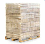 Beržo briketai (9.8/10kg)  Paletė 960kg