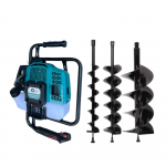 GTM GT 5 Benzininis žemės grąžtas 3.5 KW + PILNAS KOMPLEKTAS DOVANŲ.