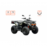 Keturratis motociklas Loncin Xwolf 200 black