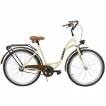 Dviratis AZIMUT Classic 26" cream