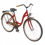 Dviratis AZIMUT City Lux 28" bordo-brown