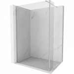 Mexen Kioto du&scaron;o sienelė Walk-in 150 x 30 cm, skaidri, chromuota - 800-150-212-01-00-030