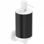 Mexen Triv muilo dozatorius, juodas/baltas - 70A33058-20B