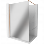 Mexen Kioto du&scaron;o siena Walk-in 100 x 200 cm, veidrodis 8 mm, &scaron;epečiu valytas varis - 800-100-101-65-50