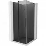 Mexen Velar L 110 x 110 cm stumdomas du&scaron;o kabinas, grafito, gun metal spalvos - 871-110-110-43-95