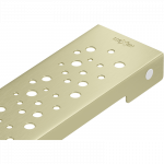 Mexen Flat M12 dangtelis linijiniam nutekėjimui 90 cm, aukso &scaron;lifuotas - 1A21090