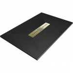 Mexen Toro stačiakampė SMC padėklas 110 x 90 cm, juoda, auksinė dangtis - 43709011-G