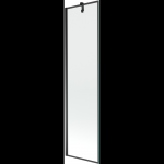 Mexen Next voniai skirtas vienos dalies &scaron;irmas 50 x 150 cm, juodas rėmas, juodas - 895-050-000-00-70-70