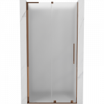 Mexen Velar L stumdomosios du&scaron;o durys 120 cm, matinės, rožinio aukso - 871-120-003-31-60