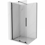 Mexen Velar slankiojanti du&scaron;o siena Walk-in 85 x 200 cm, skaidri 8 mm, juoda - 871-085-000-03-70