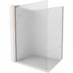 Mexen Kioto L du&scaron;o siena Walk-in 120 x 200 cm, dryžuota, &scaron;lifuota vario spalva - 800-120-103-65-09