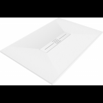 Mexen Toro stačiakampė SMC du&scaron;o padėklas 110 x 90 cm, baltas, baltas dangtelis - 43109011-W