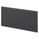 Mexen C11 plok&scaron;čiasis radiatorius 400 x 1300 mm, &scaron;oninis prijungimas, 842 W, antracitas - W411-040-130-66