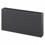 Mexen Line CVL33 plok&scaron;telinis radiatorius 400 x 1600 mm, apatinis prijungimas, 2530 W, antracitas - W633L-040-160-66