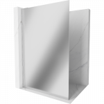 Mexen Kioto L du&scaron;o sienelė Walk-in 90 x 200 cm, veidrodis, chromas - 800-090-103-01-50