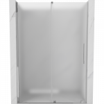 Mexen Velar stumdomos du&scaron;o durys 130 cm, matinės, chromas - 871-130-000-31-01