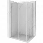 Mexen Lima Duo sulankiojama du&scaron;o kabina 90 x 80 cm, permatoma, chromas - 856-090-080-02-00