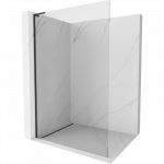 Mexen Kioto L Du&scaron;as siena Walk-in 95 x 200 cm, skaidri, juoda - 800-095-103-70-00