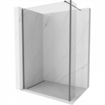 Mexen Kioto du&scaron;o sienelė Walk-in 100 x 40 cm, skaidri, plieno pilka - 800-100-212-95-00-040