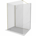 Mexen Kioto du&scaron;o sienelė Walk-in 120 x 110 cm, skaidri, auksinė - 800-120-212-50-00-110
