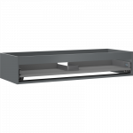 Mexen Box-A spintelės korpusas po praustuvu 120 cm, 1 stalčius, matinis grafitas - 91AX0-1200-235-1-66