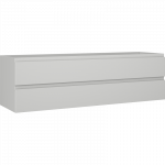 Mexen Orio vonios spintelė po praustuvu 160 cm, 2 stalčiai, pilka matinė - 91A10-16047-2-BFF62