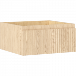 Mexen Rivel vonios kambario spintelė po praustuvu 50 cm, 1 stalčius, grioveliais, ąžuolas - 91A20-05023-1-BF81