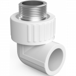 Mexen PPR alkūnė 90&deg; suvirinama PPR vamzdžiams 20 x 3/4 GZ - W97327-2034M-00