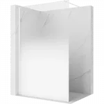 Mexen Kioto du&scaron;o kabinos siena Walk-in 70 x 200 cm, balta ombre 8 mm, balta - 800-070-101-20-86