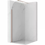 Mexen Kioto-Q Du&scaron;o sienelė Walk-in 80 x 200 cm, skaidri 8 mm, &scaron;epečiu valytas varis - 800-080-101-65-00-Q