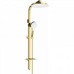 Mexen Q05 du&scaron;o kolonėlė, auksinė/balta - 798050595-50