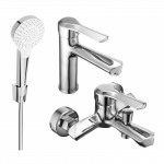 Mexen Sabre R05 vonios komplektas, chromas - 72103R05-00