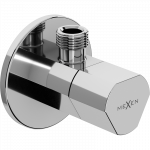Mexen T kampinis vožtuvas mai&scaron;ytuvams 1/2"x3/8", chromas - 79973-00