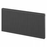 Mexen CC21 plok&scaron;čias radiatorius 500 x 600 mm, apatinis vidurinis prijungimas, 665 W, antracitas - W6C21-050-060-66