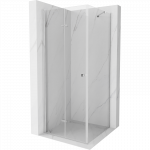 Mexen Lima sulankiojama du&scaron;o kabina 80 x 80 cm, permatoma, chromas - 856-080-080-01-00