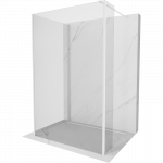 Mexen Kioto du&scaron;o siena Walk-in 140 x 70 x 30 cm, skaidri, balta - 800-140-070-221-20-00-030