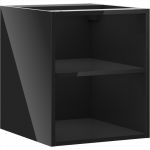 Mexen Box-A atvira spintelė su lentyna 40 cm, juodas blizgesys - 91AX2-0400-470-0-70