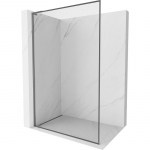 Mexen Kioto-F L Du&scaron;o sienelė Walk-in su rėmu 85 x 202 cm, skaidrus 8 mm, ginklų metalo - 800-085-174-95-00