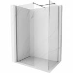 Mexen Kioto-X Du&scaron;o Siena Walk-in 130 x 80 cm, skaidri 10 mm, &scaron;autuvas metalo - 800-130-202-95-00-080-X