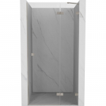 Mexen Lunar de&scaron;inės pusės du&scaron;o durys 85 cm, skaidrios, &scaron;lifuotas nikelis - 834-085-000-97-00-P