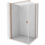 Mexen Mist-B atveriamos du&scaron;o durys 70 x 75 cm, skaidrus, &scaron;lifuotas varis - 8A2T-070-075-65-00