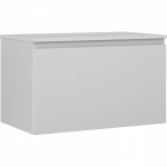 Mexen Orio vonios spintelė po praustuvu 80 cm su stalvir&scaron;iu, 1 stalčius, pilka matinė - 91A10-08047-1-BFC62