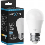 Mexen Nova LED lemputė E27, G45, 10W, &Scaron;alta - 6500K, 1055 lm - L101-E27-1065-01