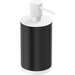 Mexen Triv stovimas muilo dozatorius, juodas/baltas - 70A33059-20B