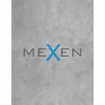 Mexen Kioto du&scaron;o sienelė Walk-in 70 x 200 cm, grafitas 8 mm, &scaron;lifuotas nikelis - 800-070-101-97-40